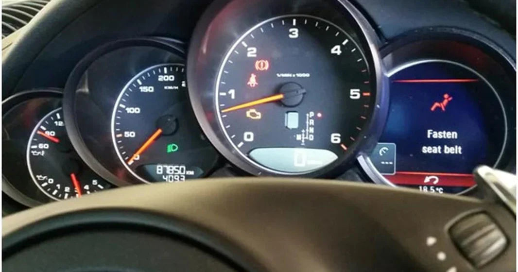 Porsche Cayenne engine light fault